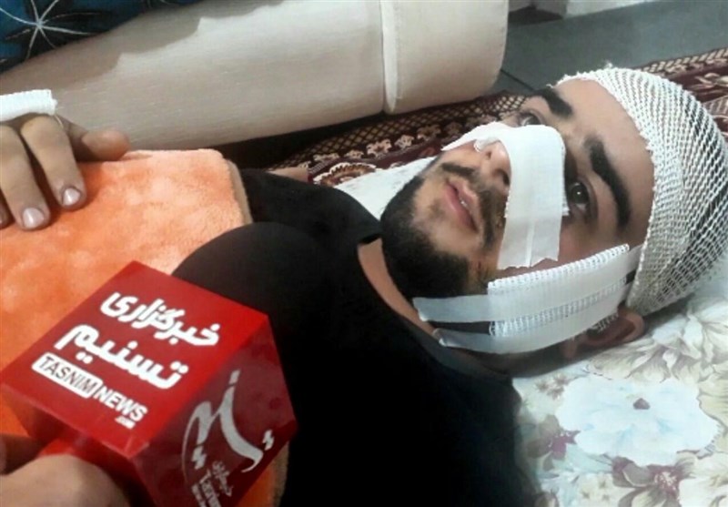 رشت| مشاهدات عینی سرباز مجروح ناجا از فاجعه خیابان پاسداران+فیلم