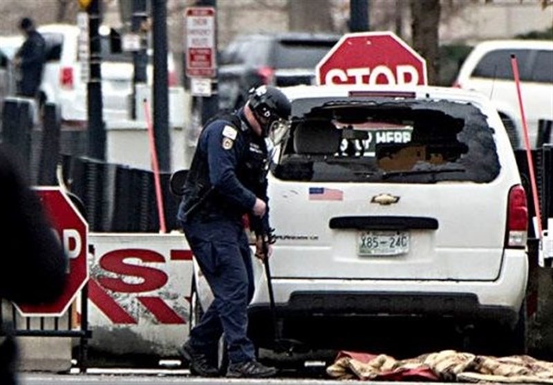 White House on Lockdown after Vehicle Rams into Security Barrier