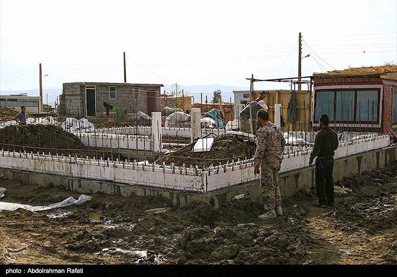 کرمان| فنداسیون 100 واحد مسکونی در منطقه زلزله‌زده کوهبنان به اتمام رسیده است