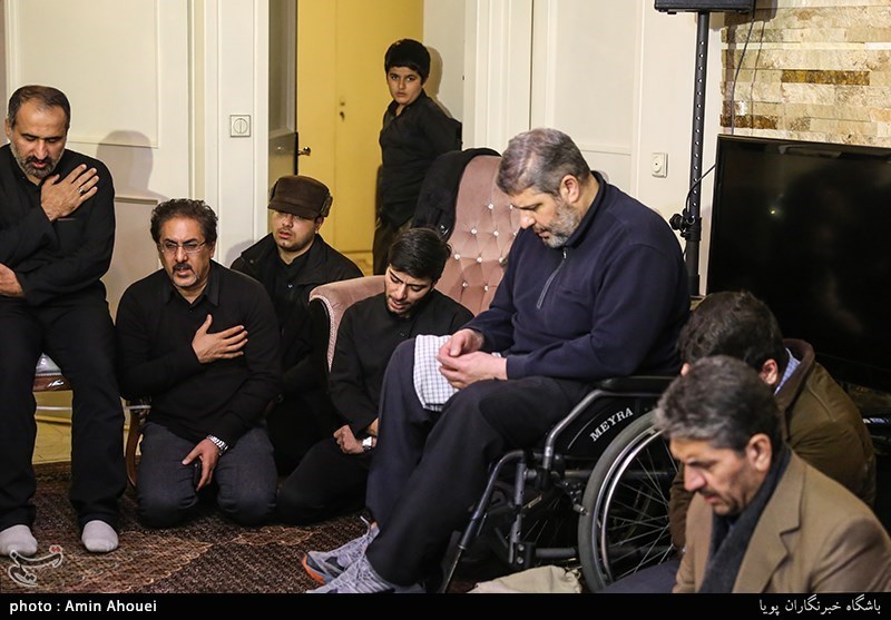دیدار سردار علی فضلی با خانواده شهید حدادیان