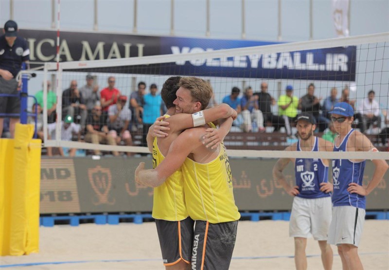 آلمان رتبه سومی تور جهانی والیبال ساحلی کیش را به دست آورد