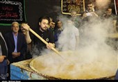کاشان|پخت 3.5 تن سمنو در کاشان به روایت تصویر
