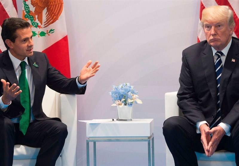 درگیری لفظی ترامپ با رئیس جمهور مکزیک در مکالمه تلفنی