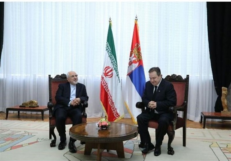 دیدار ظریف با معاون اول نخست وزیر صربستان