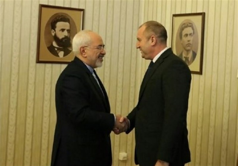 Iran’s Top Diplomat, Bulgarian President Discuss Closer Ties