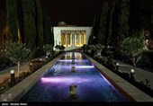Tomb of Iranian Poet Saib Tabrizi in Isfahan