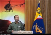 سخنرانی سردار محمد رحمانی فرمانده هوانیروز سپاه در افتتاح مرکز آموزش هوانوردی و تعمیرات تخصصی بالگرد سپاه