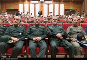 از راست: سردار محمد رحمانی فرمانده هوانیروز سپاه، سردار محمد پاکپور فرمانده نیروی زمینی سپاه،سرلشکر محمدعلی جعفری فرمانده کل سپاه پاسداران و سردار روح الله نوری جانشین فرمانده نیروی زمینی سپاه در افتتاح مرکز آموزش هوانوردی و تعمیرات تخصصی بالگرد سپاه