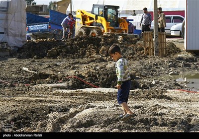 دنیای کودکان زلزله زده