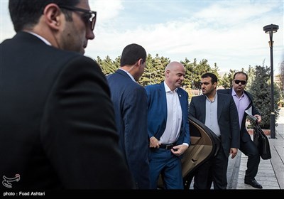 FIFA Chief Infantino Visits Tehran