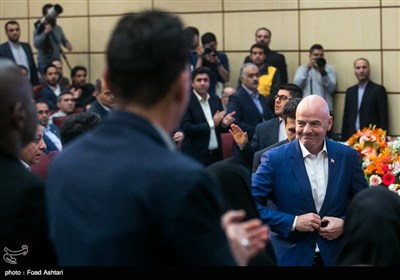 FIFA Chief Infantino Visits Tehran