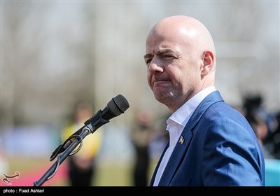 FIFA Chief Infantino Visits Tehran