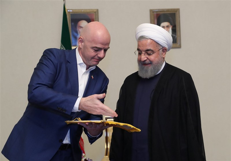 روحانی به افتتاحیه جام جهانی 2018 روسیه دعوت شد