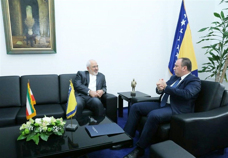 Iranian, Bosnian FMs Urge Closer Anti-Terror Cooperation