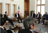 دیدار معاون وزیر خارجه ژاپن با ظریف
