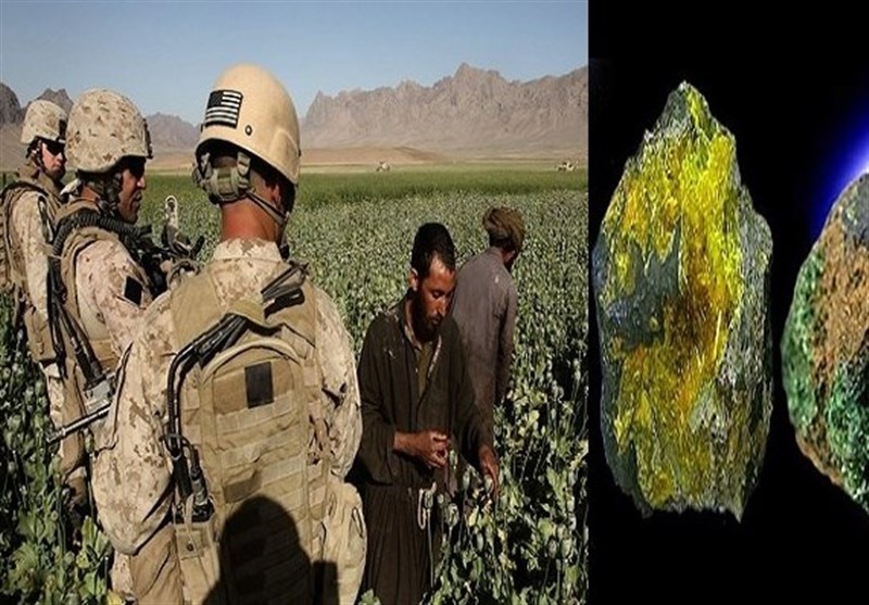 استخراج غیرقانونی معادن توسط نیروهای آمریکایی در جنوب افغانستان