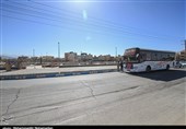 کرمان| اتوبوس مطالبه‌گری کرمان با حضور شهردار به روایت تصویر