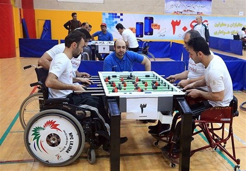 پایان مسابقات فوتبال روی میز جانبازان و معلولین با معرفی تیم‌ها و نفرات برتر