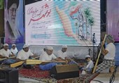 بوشهر| جشنواره موسیقی آواها و نواهای محلی اجرا شد