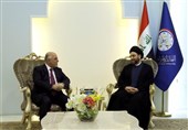 دیدار سیدعمار حکیم با نخست وزیر عراق و گفت‌وگو درباره چشم انداز انتخابات