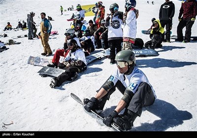تہران میں سکی مقابلوں کا پہلا مرحلہ