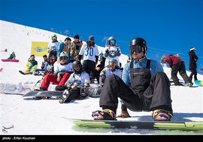 تہران میں سکی مقابلوں کا پہلا مرحلہ