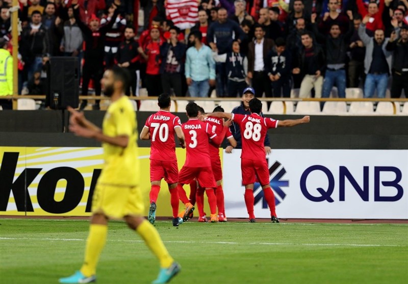 لیگ قهرمانان آسیا| یک نیمه و 2 گل سهم پرسپولیس مقابل الوصل