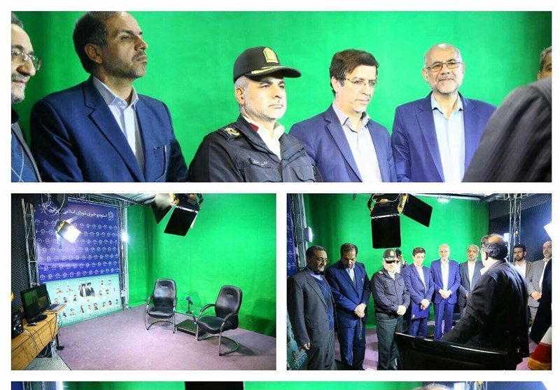 قم| استودیو خبری شورای اسلامی شهر قم افتتاح شد