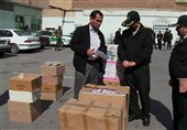 آذربایجان شرقی| 50 هزار مواد محترقه غیرمجاز در مراغه کشف شد