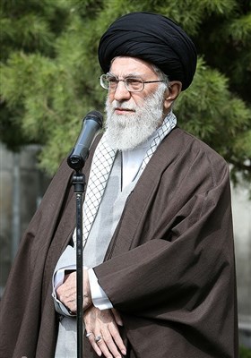 Ayatollah Khamenei Plants Saplings on Tree Plantation Day