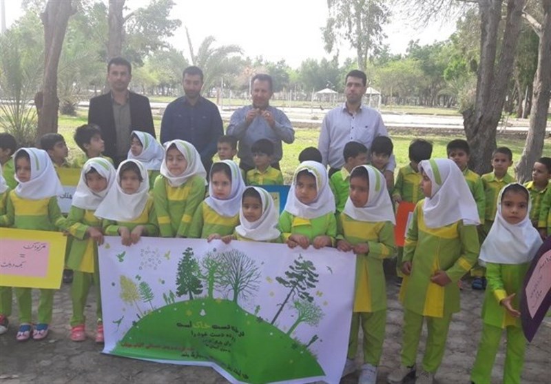 خوزستان|هفته درخت‌کاری در هندیجان+تصاویر