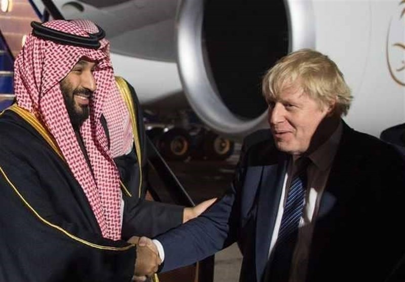 ولیعهد سعودی وارد لندن شد