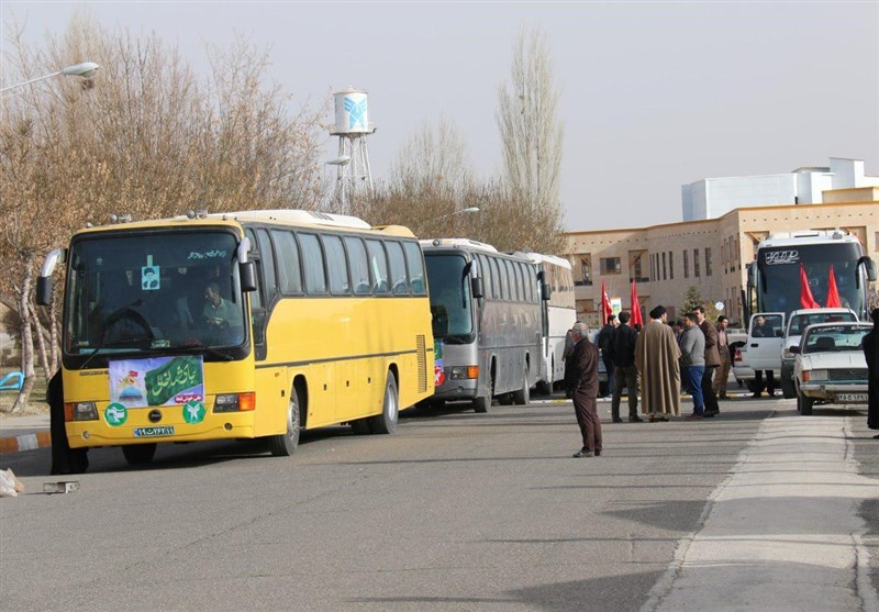 بوشهر|اتوبوس‌های کاروان راهیان نور رصد می‌شود