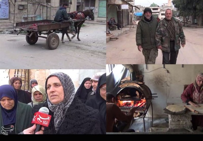 گزارش خبرنگار تسنیم در سوریه|ورود اولین گروه از ساکنان فوعه و کفریا به گذرگاه العیس؛ مخالفت با تخلیه مرحله به مرحله شهرک‌ها