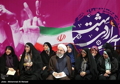 همایش بانوان حامی حسن روحانی کاندیدای دوازدهمین دوره انتخابات ریاست جمهوری
