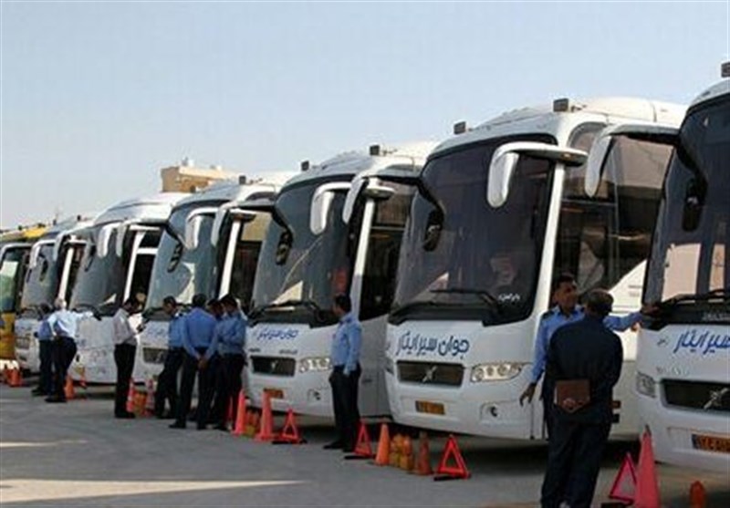 بوشهر|سامانه «سپهتن» در اتوبوس‌های کاروان راهیان نور نصب شد