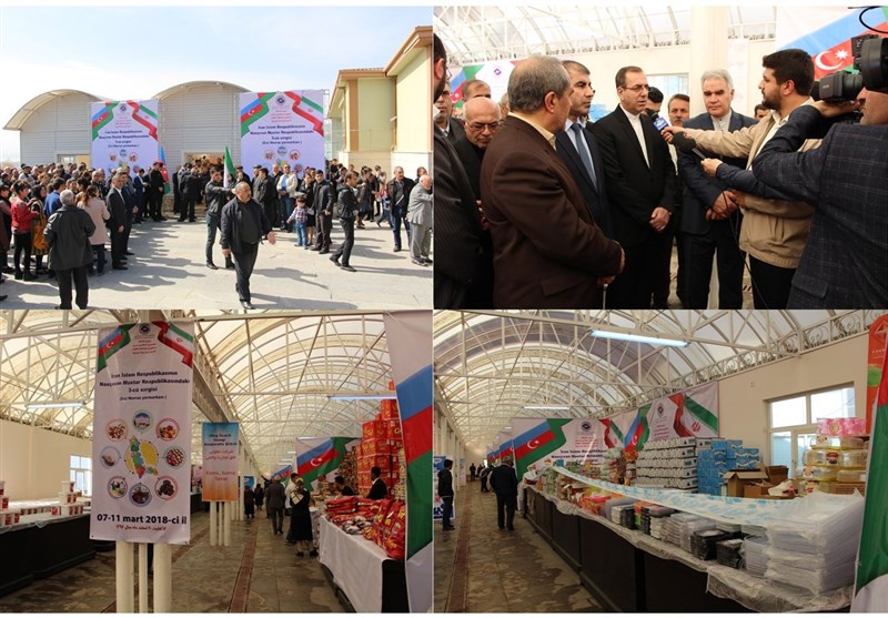 آذربایجان غربی| سومین نمایشگاه فروش نوروزی جمهوری اسلامی ایران در نخجوان افتتاح شد