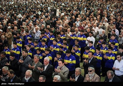 اقامه نماز جمعه تهران در مصلی تهران