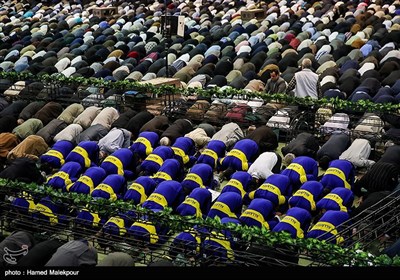 اقامه نماز جمعه تهران در مصلی تهران