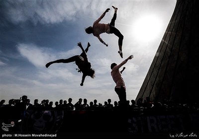 Bounce Street Contest Held in Iranian Capital