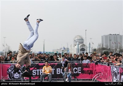 Bounce Street Contest Held in Iranian Capital