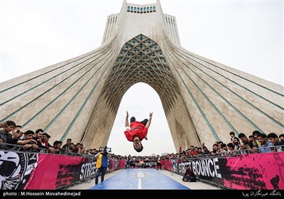 Bounce Street Contest Held in Iranian Capital