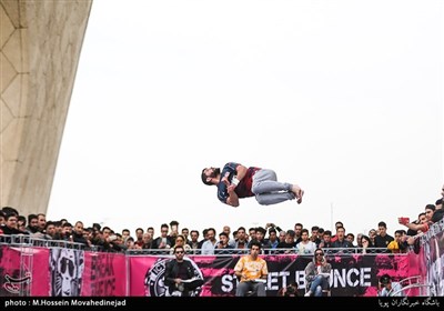 Bounce Street Contest Held in Iranian Capital