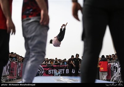 Bounce Street Contest Held in Iranian Capital