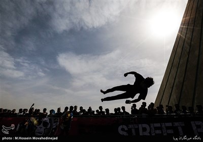 Bounce Street Contest Held in Iranian Capital