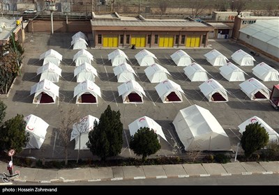 Iranian Red Crescent Holds Drill ahead of New Iranian Year