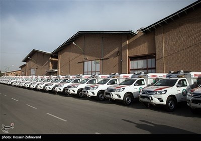 Iranian Red Crescent Holds Drill ahead of New Iranian Year