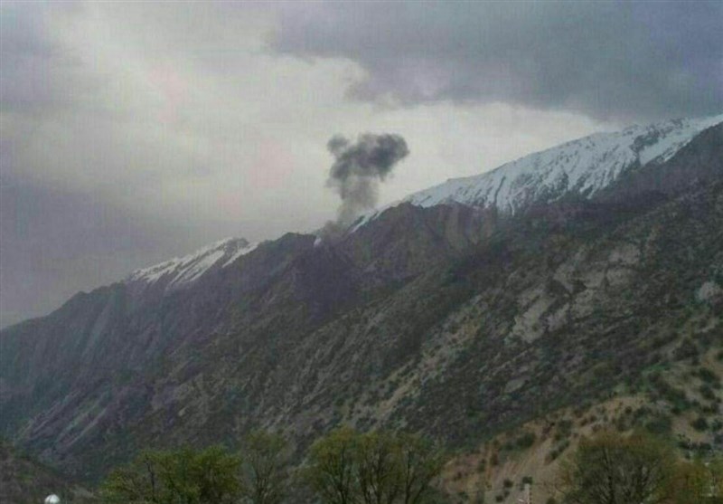 شهرکرد|وقوع حادثه سقوط هواپیمای ترکیه‌ای از سوی مردم منطقه اعلام شد