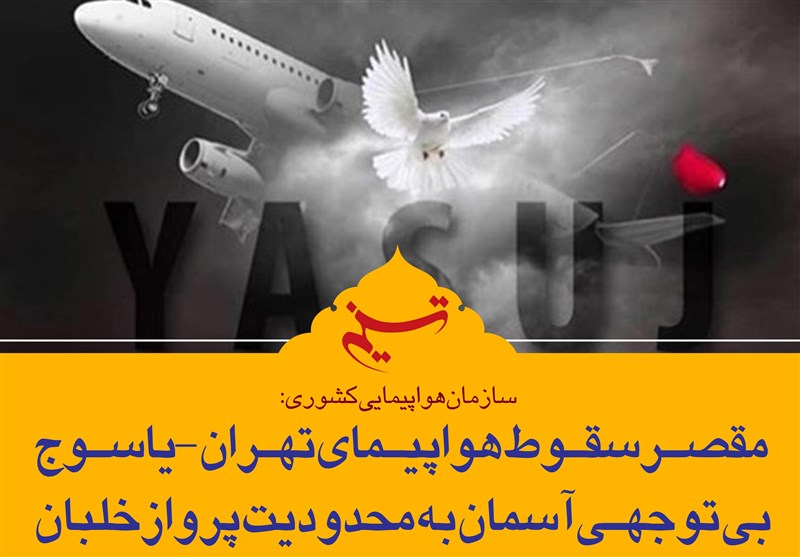 فتوتیتر|مقصر سقوط هواپیمای تهران-یاسوج اعلام شد