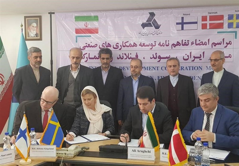 Finland, Denmark, Sweden Sign Cooperation Document with Iran’s IDRO